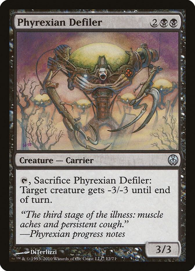 Phyrexian Defiler 12 (Duel Decks: Phyrexia vs. the Coalition)  | Good Games Adelaide SA