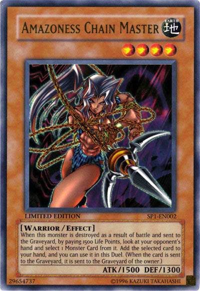 Amazoness Chain Master [SP1-EN002] Ultra Rare | Good Games Adelaide SA