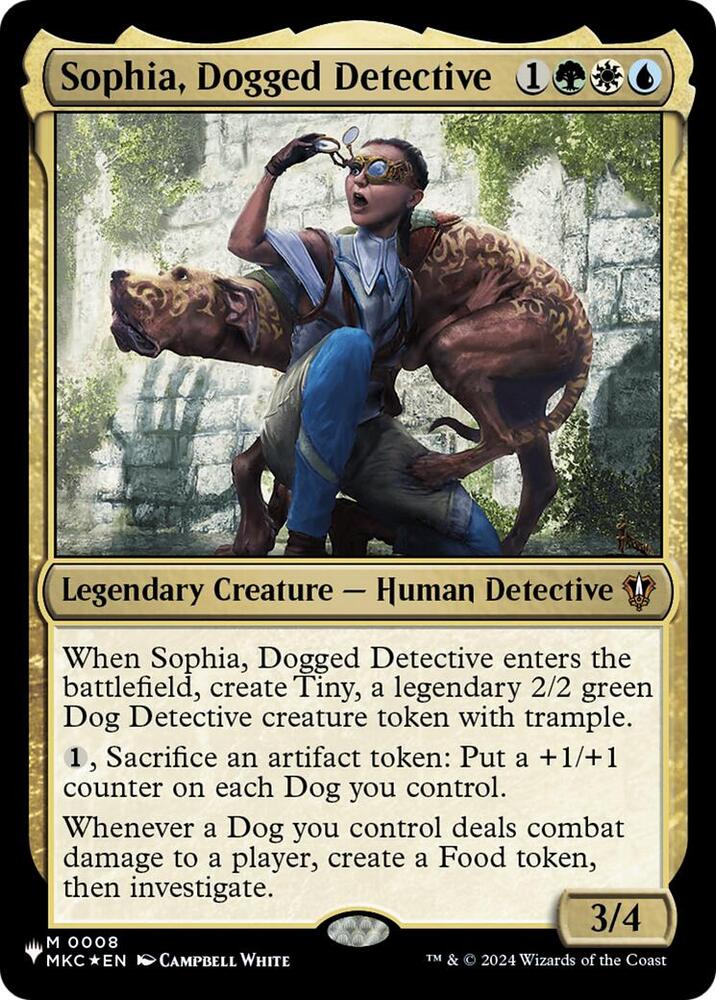 Sophia Dogged Detective 8 (The List Reprints)  | Good Games Adelaide SA