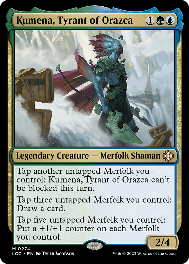 Kumena, Tyrant of Orazca [The Lost Caverns of Ixalan Commander] | Good Games Adelaide SA