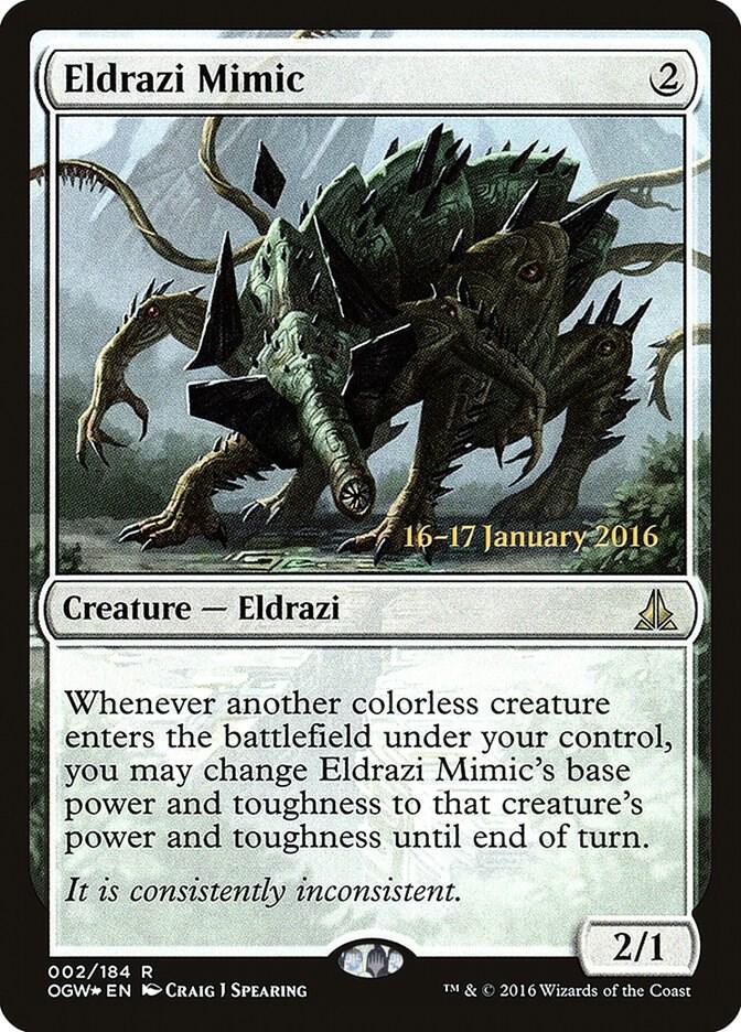 Eldrazi Mimic 2 (Prerelease Cards)  - Foil | Good Games Adelaide SA