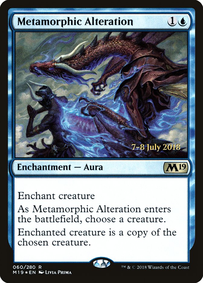 Metamorphic Alteration [Core Set 2019 Promos] | Good Games Adelaide SA