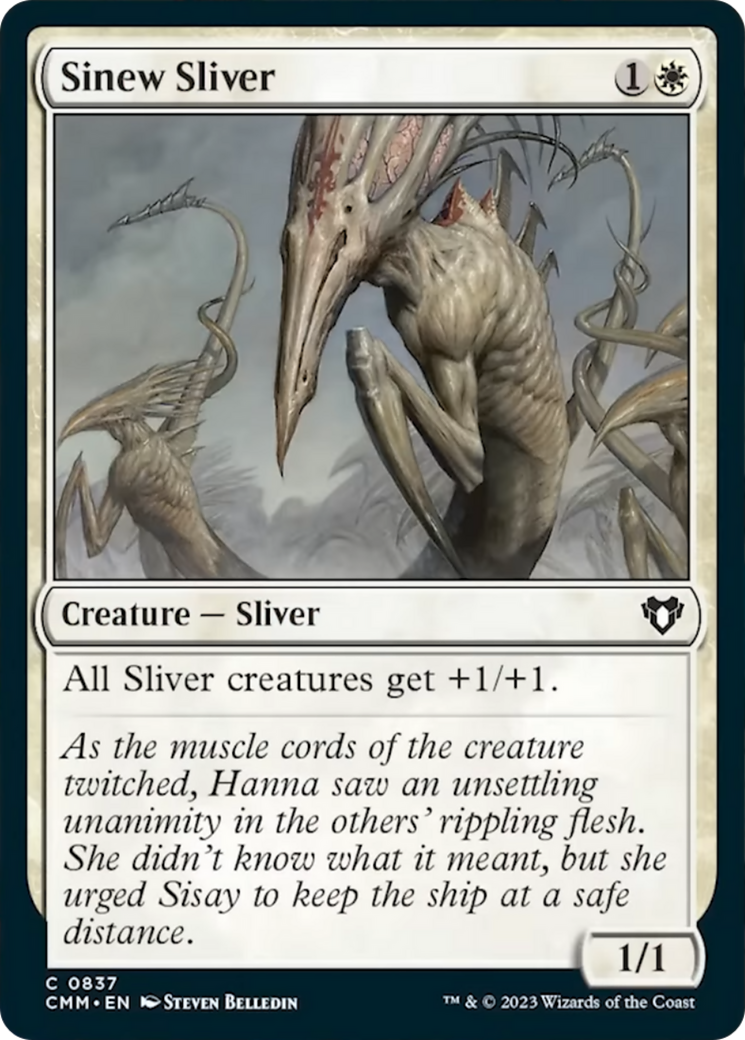Sinew Sliver [Commander Masters] | Good Games Adelaide SA