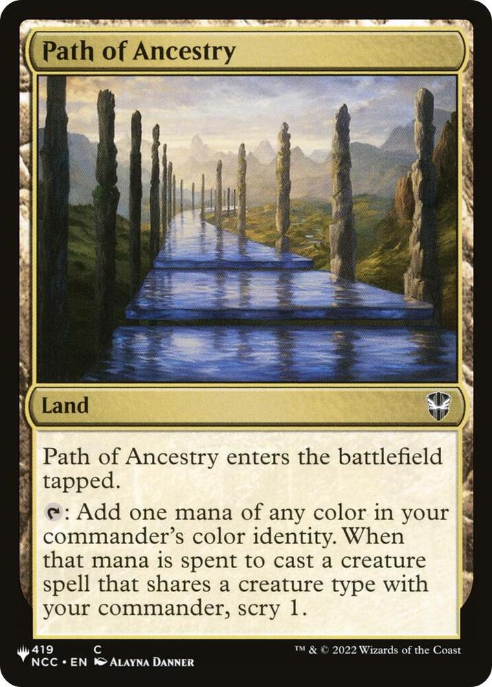 Path of Ancestry NCC 419/093 (The List Reprints)  | Good Games Adelaide SA