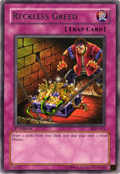 Reckless Greed [PGD-051] Rare | Good Games Adelaide SA