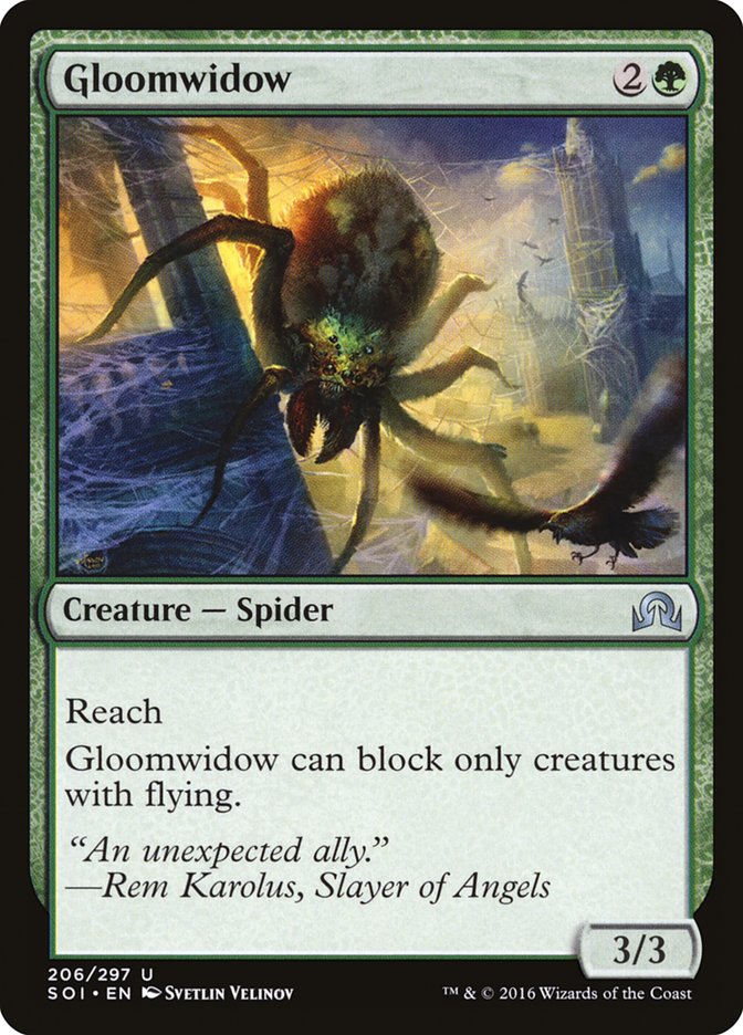 Gloomwidow 206 (Shadows over Innistrad)  | Good Games Adelaide SA