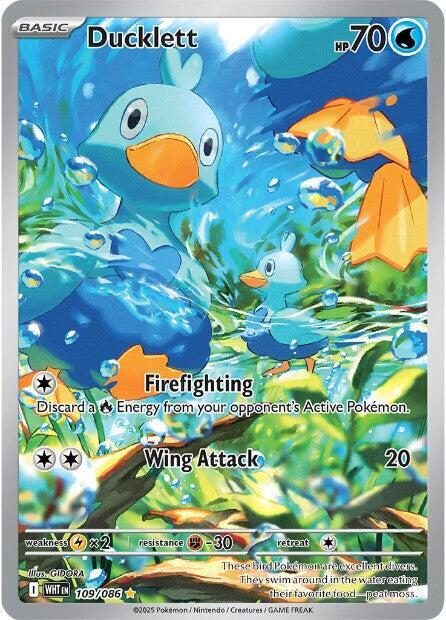 Ducklett 109/086 109/086 (SV: White Flare)  - Holofoil | Good Games Adelaide SA