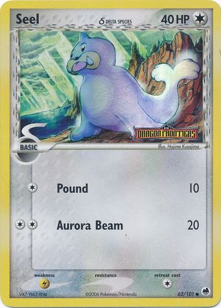 Seel (62/101) (Delta Species) (Stamped) [EX: Dragon Frontiers] | Good Games Adelaide SA
