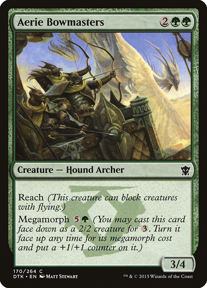 Aerie Bowmasters 170 (Dragons of Tarkir)  - Foil | Good Games Adelaide SA