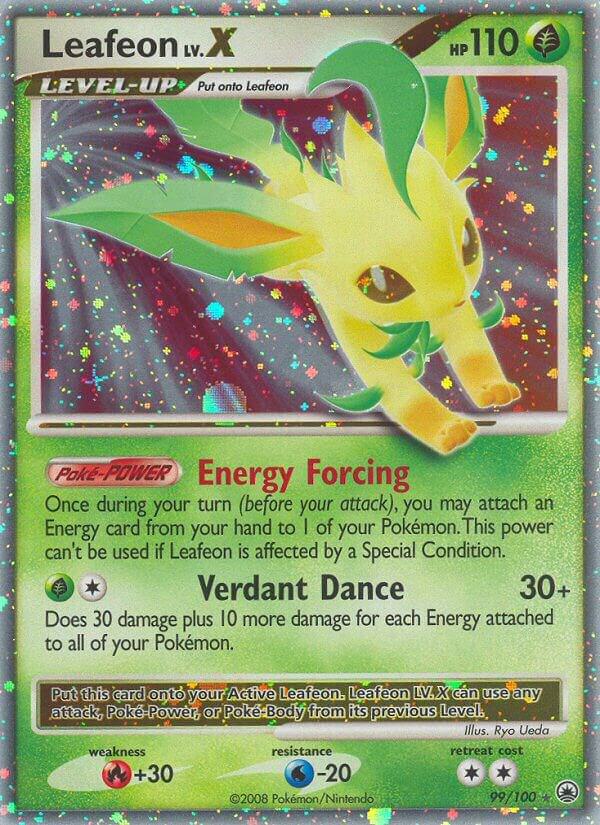 Leafeon LVX 99/100 (Majestic Dawn)  - Holofoil | Good Games Adelaide SA