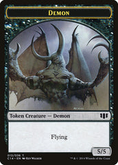 Demon (013/036) // Zombie (016/036) Double-sided Token [Commander 2014 Tokens] | Good Games Adelaide SA