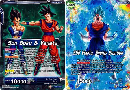 Son Goku & Vegeta // SSB Vegito, Energy Eruption [BT7-025] | Good Games Adelaide SA