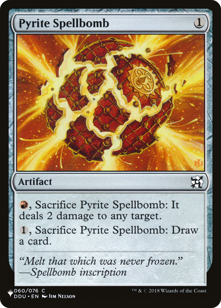 Pyrite Spellbomb [The List Reprints] | Good Games Adelaide SA