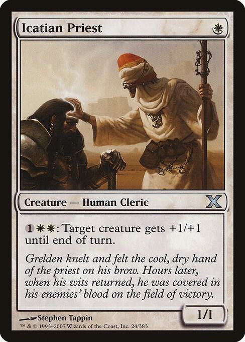 Icatian Priest 24 (10th Edition)  - Foil | Good Games Adelaide SA