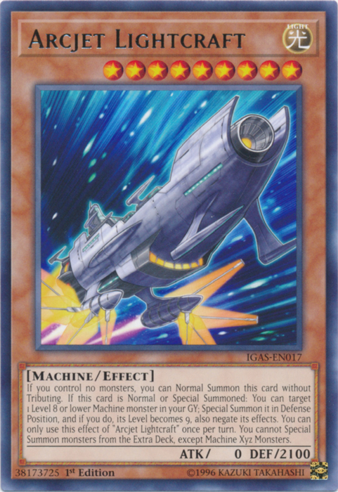 Arcjet Lightcraft [IGAS-EN017] Rare | Good Games Adelaide SA