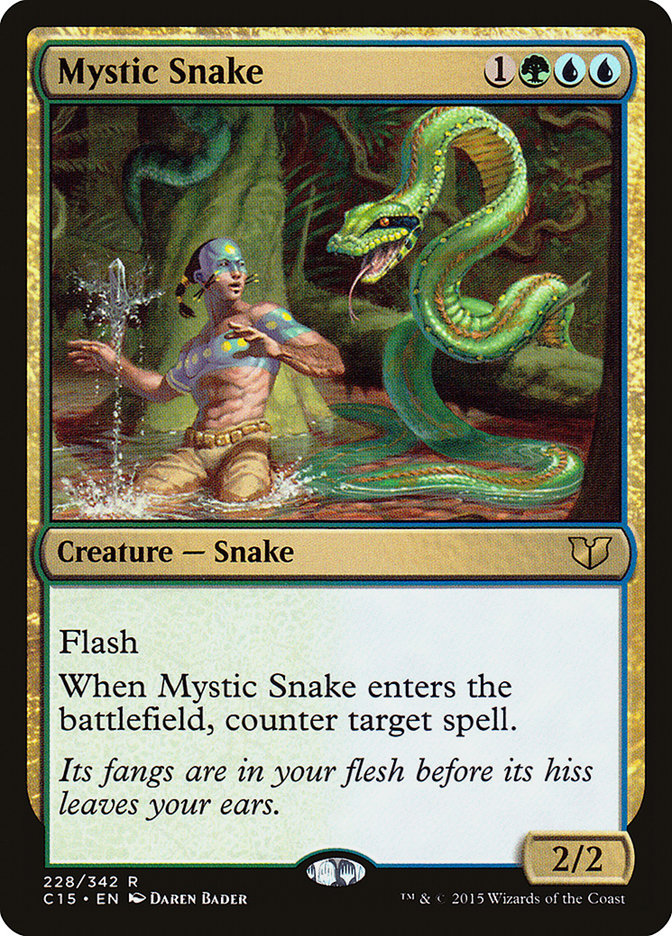 Mystic Snake [Commander 2015] | Good Games Adelaide SA