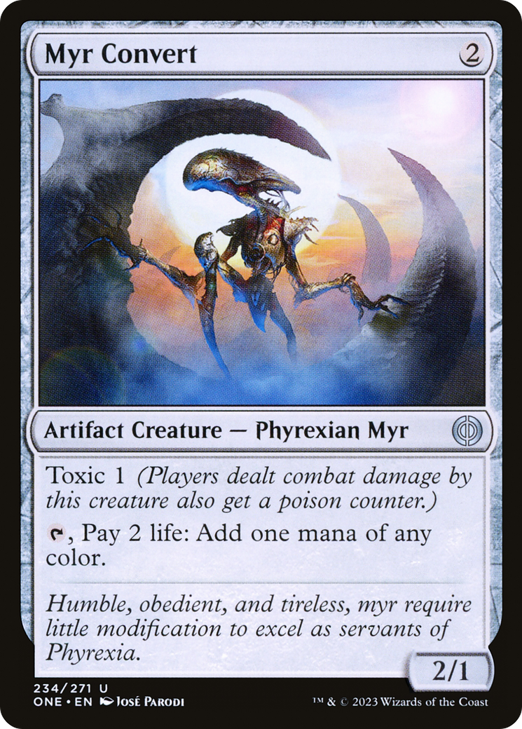 Myr Convert [Phyrexia: All Will Be One] | Good Games Adelaide SA