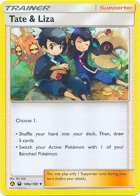Tate & Liza (148a/168) (Alternate Art Promo) (Battle Arena Deck Exclusive) [Sun & Moon: Celestial Storm] | Good Games Adelaide SA