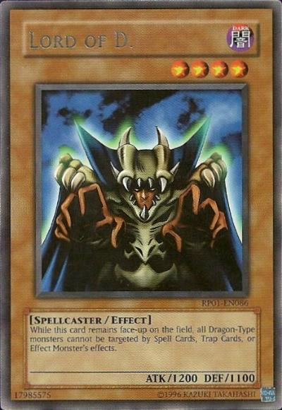 Lord of D. [RP01-EN086] Rare | Good Games Adelaide SA