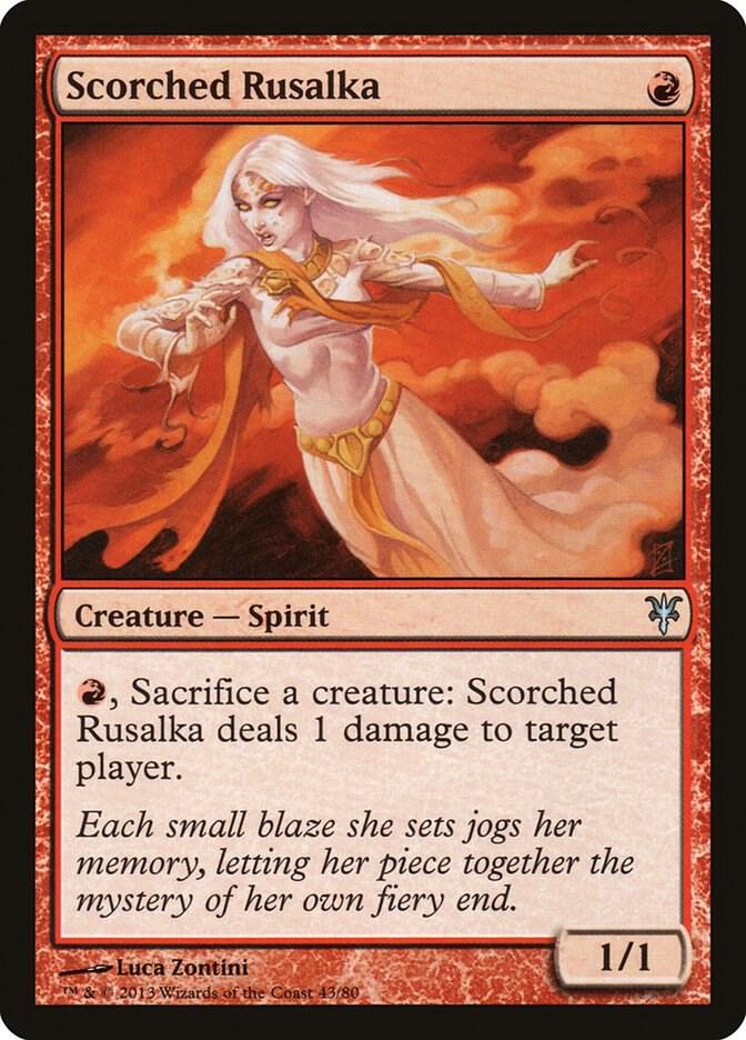 Scorched Rusalka 43 (Duel Decks: Sorin vs. Tibalt)  | Good Games Adelaide SA