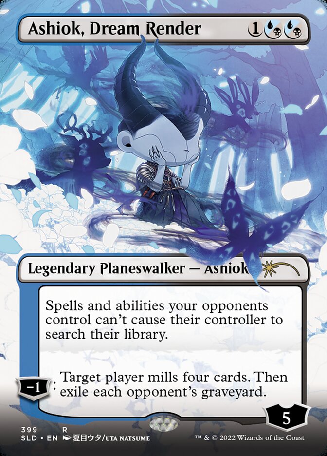Ashiok, Dream Render (Borderless) [Secret Lair Drop Series] | Good Games Adelaide SA