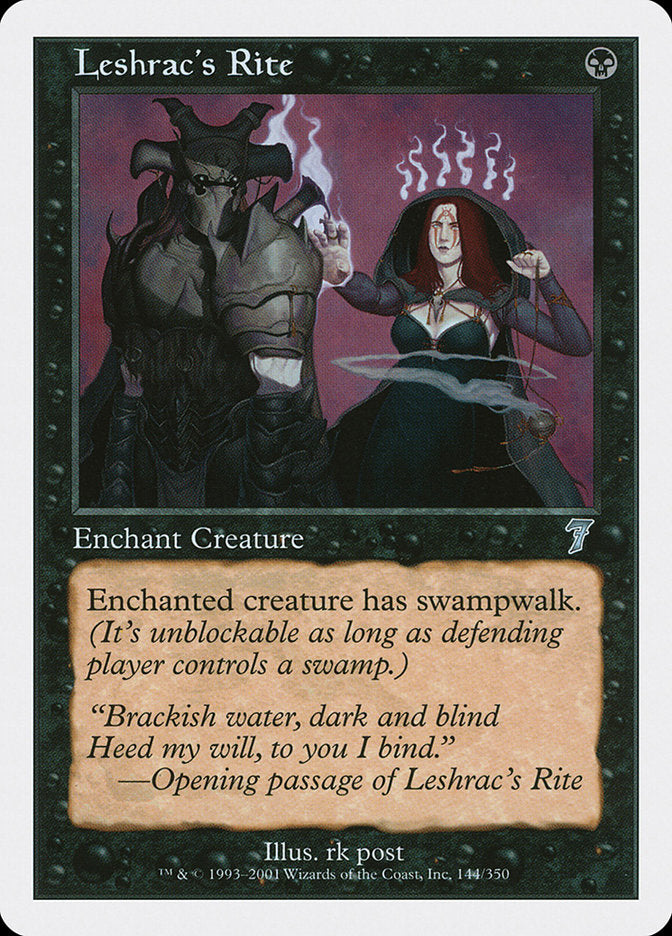 Leshrac's Rite 144 (7th Edition)  | Good Games Adelaide SA
