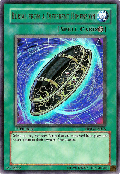 Burial from a Different Dimension [DP03-EN026] Ultra Rare | Good Games Adelaide SA