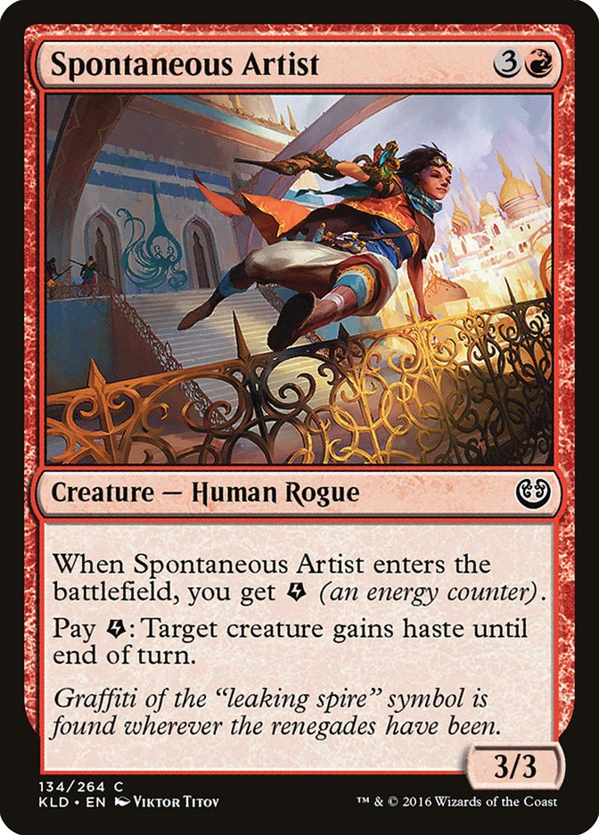 Spontaneous Artist [Kaladesh] | Good Games Adelaide SA
