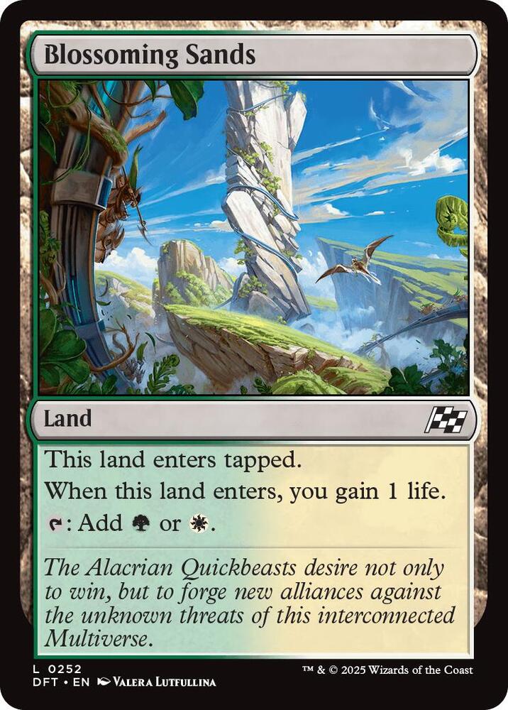 Blossoming Sands 252 (Aetherdrift)  - Foil | Good Games Adelaide SA