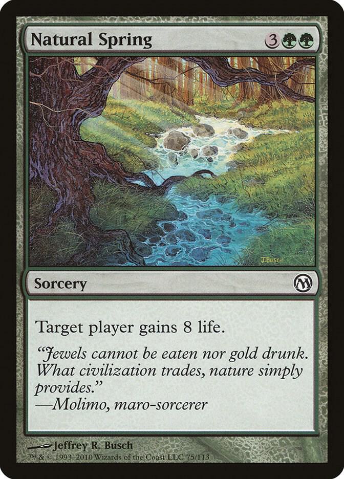 Natural Spring 75 (Duels of the Planeswalkers)  | Good Games Adelaide SA