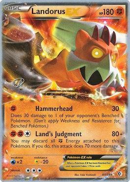 Landorus EX (89/149) (The Flying Hammer - Rowan Stavenow) [World Championships 2015] | Good Games Adelaide SA