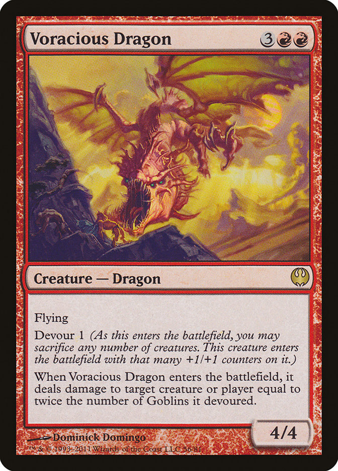 Voracious Dragon 56 (Duel Decks: Knights vs. Dragons)  | Good Games Adelaide SA