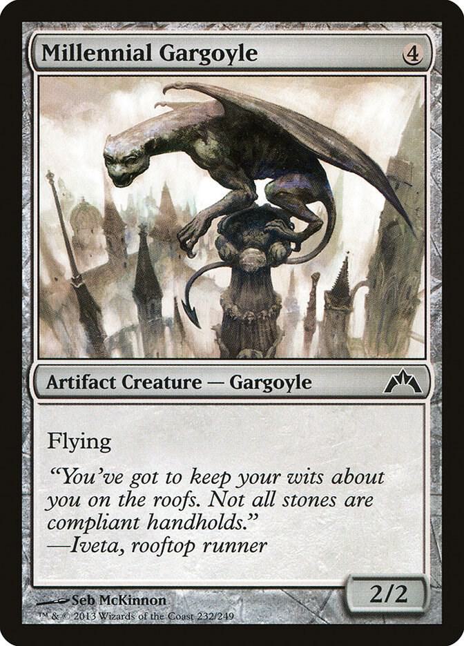 Millennial Gargoyle 232 (Gatecrash)  - Foil | Good Games Adelaide SA