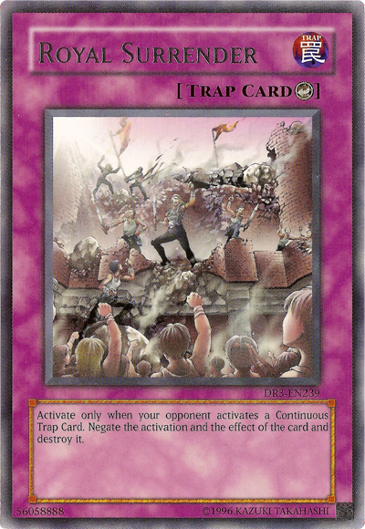 Royal Surrender [DR3-EN239] Rare | Good Games Adelaide SA