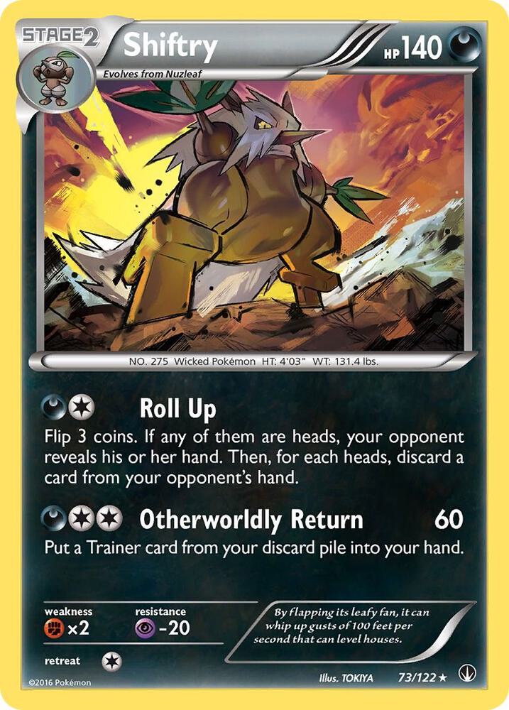 Shiftry 73/122 (XY - BREAKpoint)  | Good Games Adelaide SA