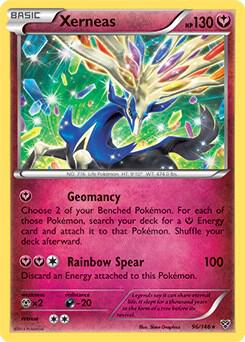 Xerneas 96 146 Cracked Ice Holo 096/146 (Deck Exclusives)  - Holofoil | Good Games Adelaide SA