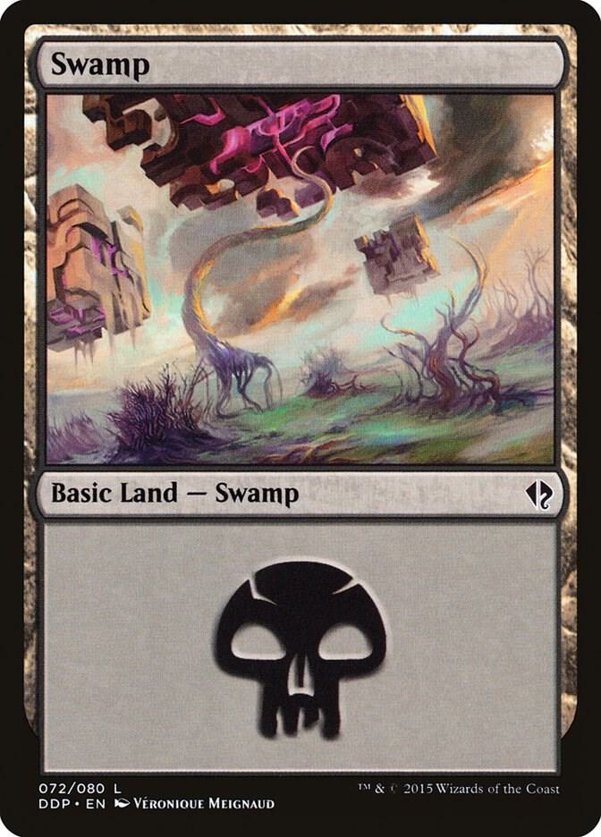Swamp 072 72 (Duel Decks: Zendikar vs. Eldrazi)  | Good Games Adelaide SA