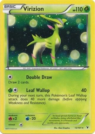 Virizion 13 101 Cosmos Holo 013/101 (Blister Exclusives)  - Holofoil | Good Games Adelaide SA