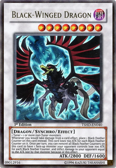 Black-Winged Dragon [TSHD-EN040] Ultra Rare | Good Games Adelaide SA
