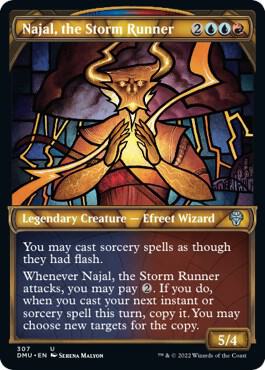 Najal the Storm Runner Showcase 307 (Dominaria United)  - Foil | Good Games Adelaide SA