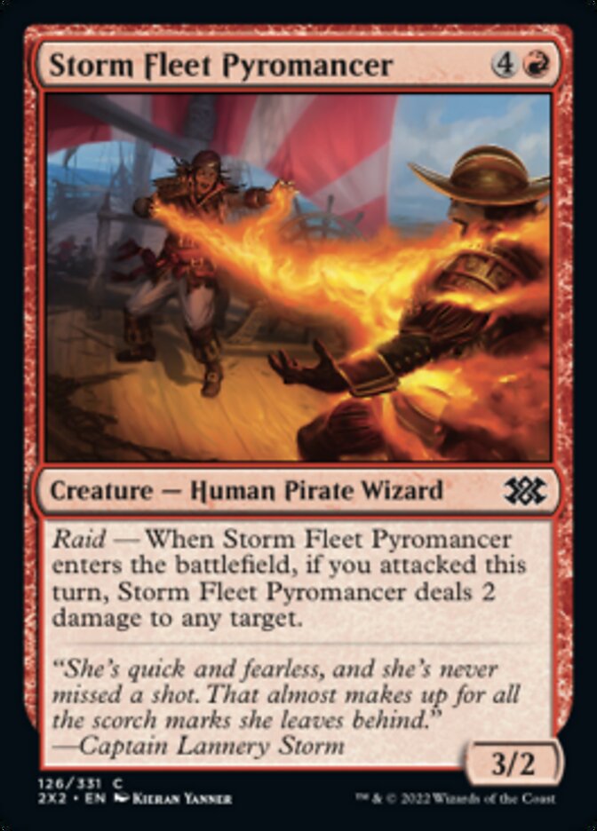 Storm Fleet Pyromancer [Double Masters 2022] | Good Games Adelaide SA