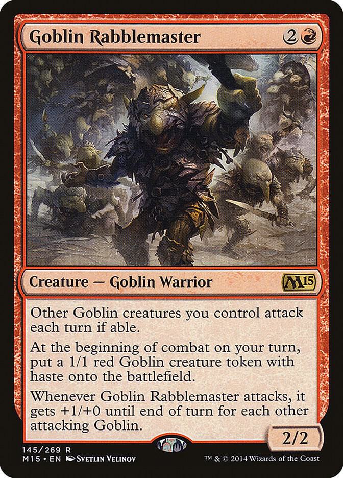 Goblin Rabblemaster 145 (Magic 2015 (M15))  | Good Games Adelaide SA