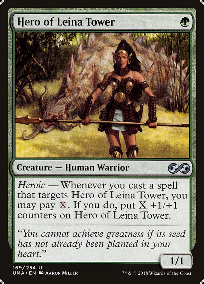 Hero of Leina Tower 169 (Ultimate Masters)  | Good Games Adelaide SA
