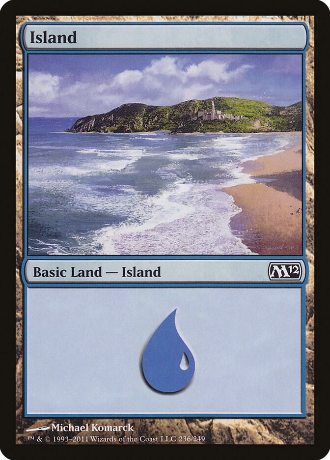 Island 236 (Magic 2012 (M12))  - Foil | Good Games Adelaide SA