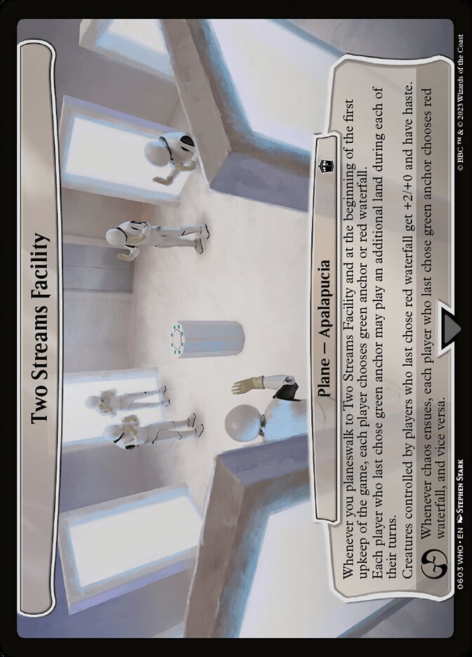 Two Streams Facility 603 (Planechase: Universes Beyond: Doctor Who)  | Good Games Adelaide SA