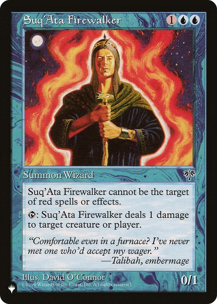 SuqAta Firewalker  (The List Reprints)  | Good Games Adelaide SA