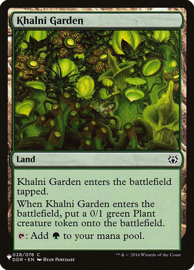 Khalni Garden 028/076 (The List Reprints)  | Good Games Adelaide SA