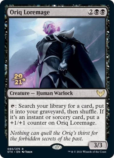 Oriq Loremage  [Strixhaven: School of Mages Prerelease Promos] | Good Games Adelaide SA