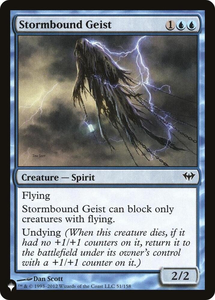 Stormbound Geist 51/158 (The List Reprints)  | Good Games Adelaide SA