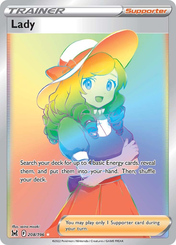 Lady (208/196) [Sword & Shield: Lost Origin] | Good Games Adelaide SA